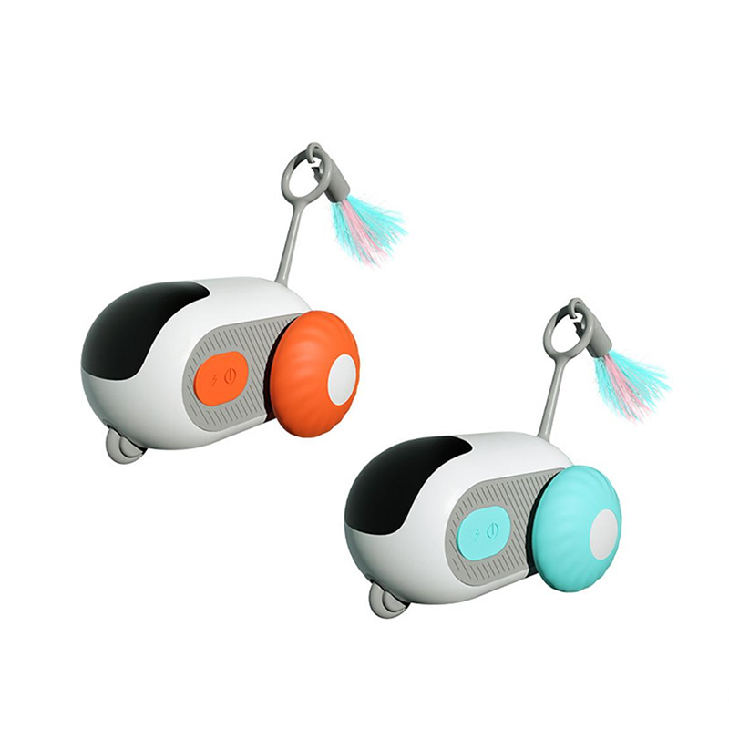 Rechargeable Interactive Remote Control Toy Car for Cats